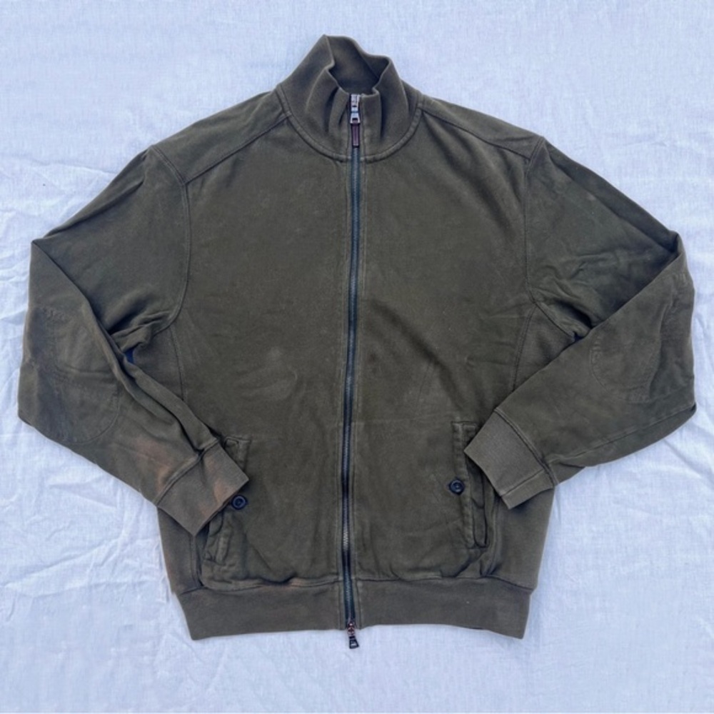 Polo Ralph Lauren Olive Green Zip Up Jacket
